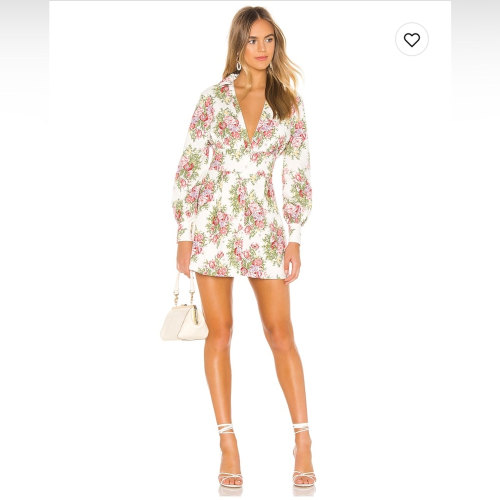 Gorgeous multi-color floral dress from Majorelle!